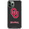 University of Oklahoma Sooners Black iPhone 12 Pro Clear Case