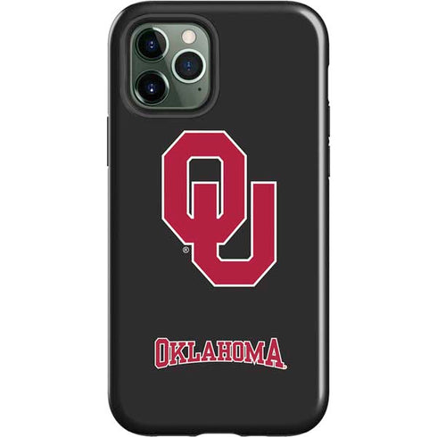University of Oklahoma Sooners Black iPhone 12 Pro Impact Case