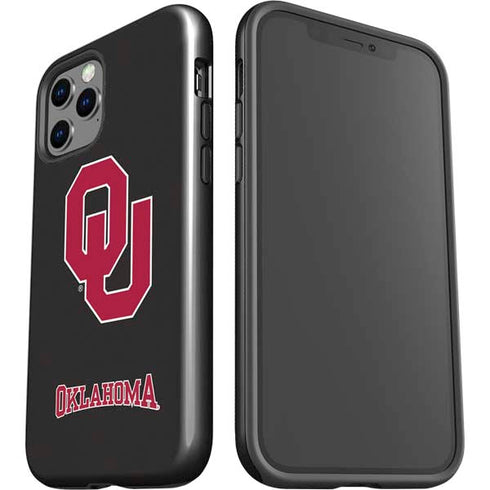 University of Oklahoma Sooners Black iPhone 12 Pro Max Impact Case