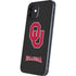 University of Oklahoma Sooners Black iPhone 12 Skin