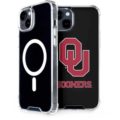 University of Oklahoma Sooners Black iPhone 13 MagSafe Case