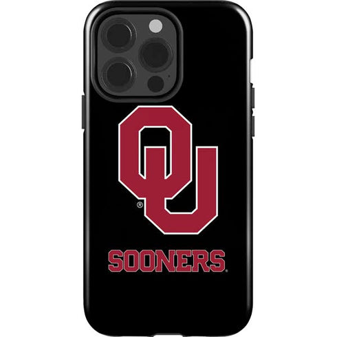 University of Oklahoma Sooners Black iPhone 13 Pro Impact Case