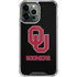 University of Oklahoma Sooners Black iPhone 13 Pro Max Clear Case