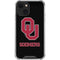University of Oklahoma Sooners Black iPhone 14 Clear Case