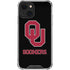 University of Oklahoma Sooners Black iPhone 14 Clear Case