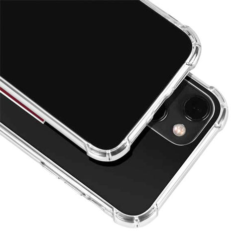 University of Oklahoma Sooners Black iPhone 14 Plus Clear Case