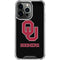 University of Oklahoma Sooners Black iPhone 15 Pro Clear Case