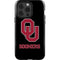 University of Oklahoma Sooners Black iPhone 14 Pro Impact Case