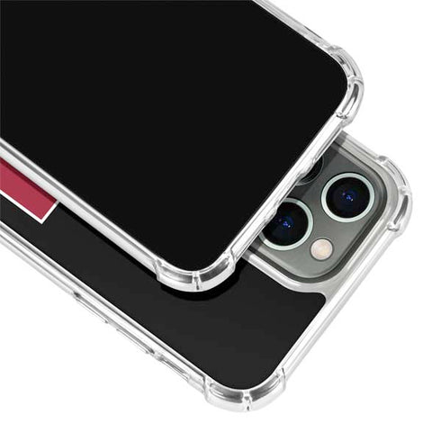 University of Oklahoma Sooners Black iPhone 15 Pro Max Clear Case