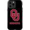 University of Oklahoma Sooners Black iPhone 15 Pro Max Impact Case