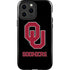 University of Oklahoma Sooners Black iPhone 15 Pro Max Impact Case