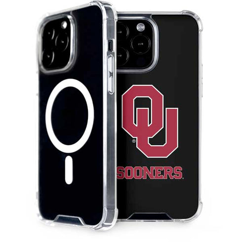 University of Oklahoma Sooners Black iPhone 15 Pro Max MagSafe Case