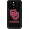 University of Oklahoma Sooners Black iPhone 14 Pro Waterproof Case