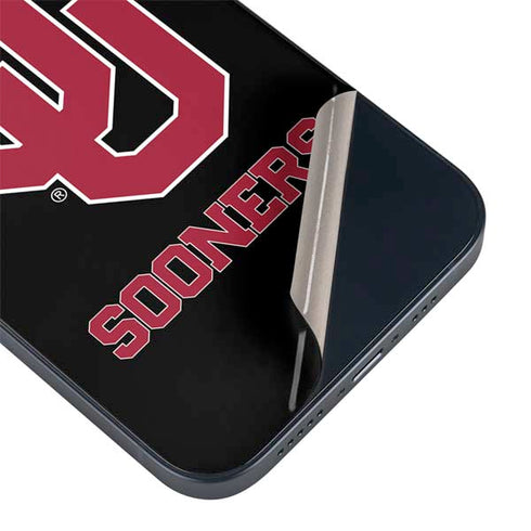 University of Oklahoma Sooners Black iPhone 14 Skin