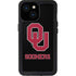 University of Oklahoma Sooners Black iPhone 15 Waterproof Case