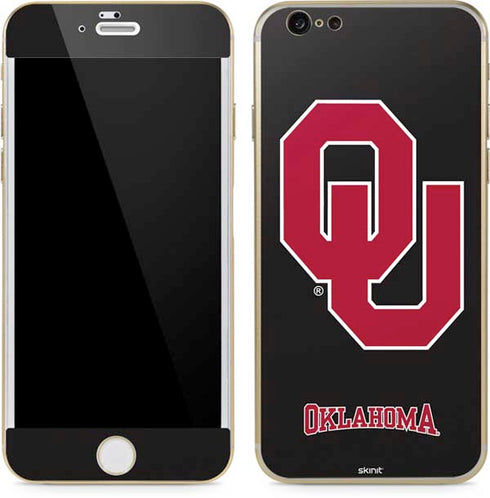 University of Oklahoma Sooners Black iPhone 6/6s Skin