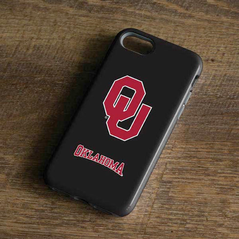 University of Oklahoma Sooners Black iPhone 8 Pro Case