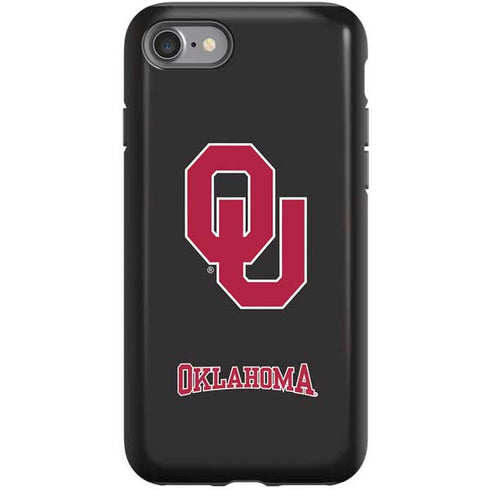 University of Oklahoma Sooners Black iPhone SE (2nd & 3rd Gen) Pro Case
