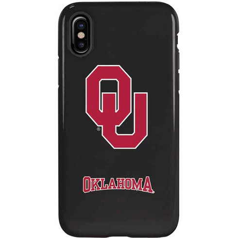 University of Oklahoma Sooners Black iPhone XS Pro Case