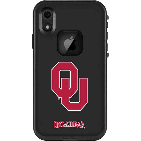 University of Oklahoma Sooners Black LifeProof Fre iPhone Skin