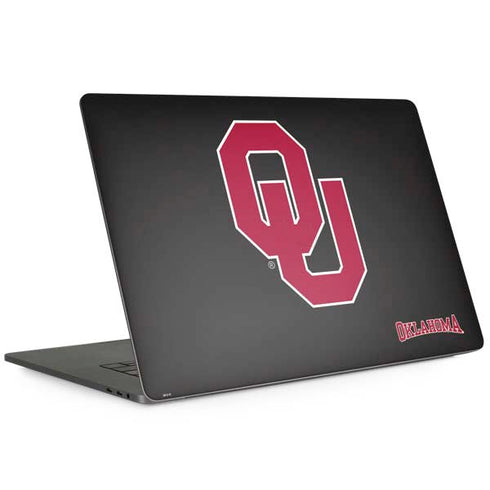 University of Oklahoma Sooners Black Apple MacBook Pro 15-inch Skin