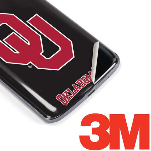 University of Oklahoma Sooners Black Moto E5 Plus Skin