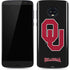 University of Oklahoma Sooners Black Moto G6 Skin