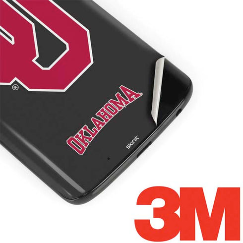 University of Oklahoma Sooners Black Moto G6 Skin
