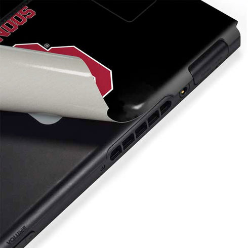 University of Oklahoma Sooners Black Nintendo Switch Bundle Skin