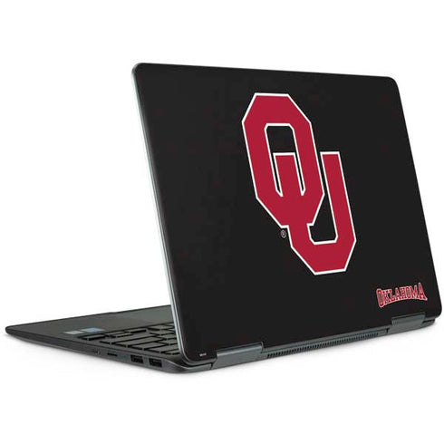 University of Oklahoma Sooners Black Notebook 9 Pro 13in (2017) Skin
