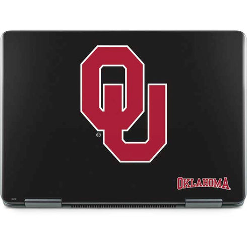 University of Oklahoma Sooners Black Notebook 9 Pro 13in (2017) Skin