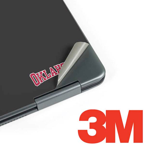 University of Oklahoma Sooners Black Notebook 9 Pro 13in (2017) Skin