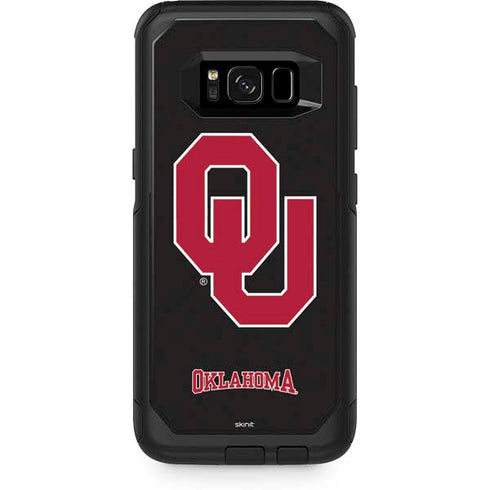 University of Oklahoma Sooners Black Otterbox Commuter Galaxy Skin