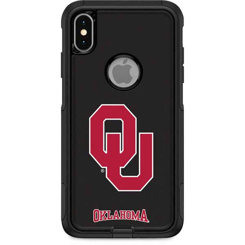 University of Oklahoma Sooners Black Otterbox Commuter iPhone Skin