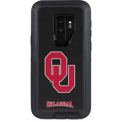 University of Oklahoma Sooners Black Otterbox Defender Galaxy Skin