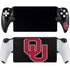 University of Oklahoma Sooners Black PlayStation Portal Remote Player Skin