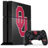 University of Oklahoma Sooners Black PS4 Console and Controller Bundle Skin