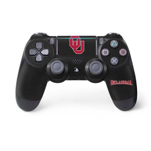 University of Oklahoma Sooners Black PS4 Pro/Slim Controller Skin