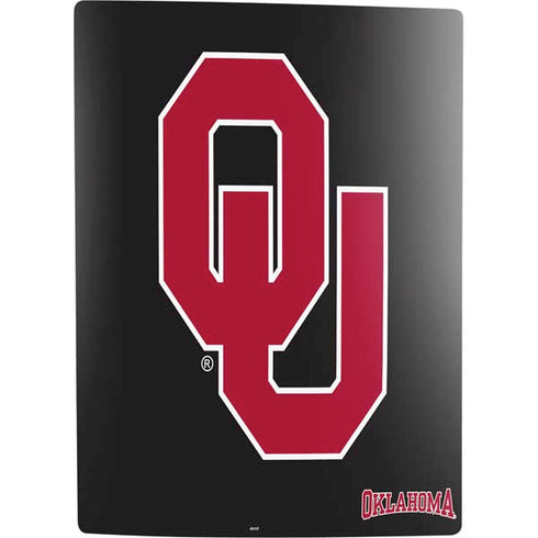 University of Oklahoma Sooners Black PS5 Digital Edition Bundle Skin