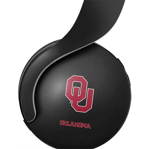 University of Oklahoma Sooners Black PULSE 3D Wireless Headset for PS5 Skin