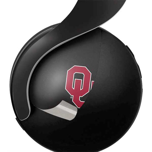 University of Oklahoma Sooners Black PULSE 3D Wireless Headset for PS5 Skin