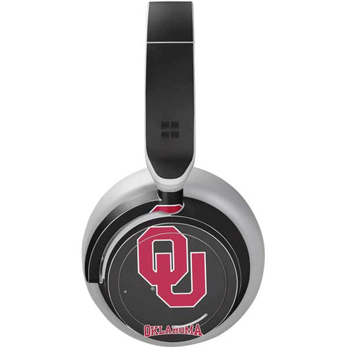 University of Oklahoma Sooners Black Surface Headphones Skin