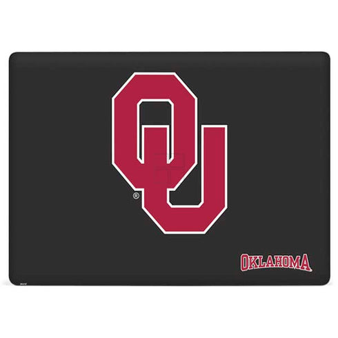 University of Oklahoma Sooners Black Surface Laptop 2 Skin