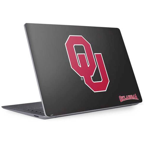 University of Oklahoma Sooners Black Surface Laptop 3 13.5in Skin