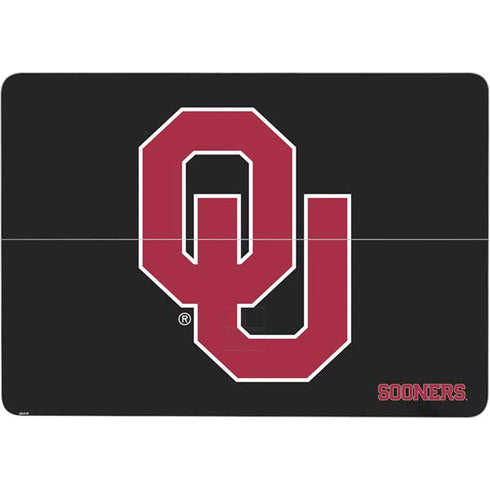 University of Oklahoma Sooners Black Surface Laptop Studio Skin