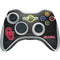 University of Oklahoma Sooners Black Xbox 360 Wireless Controller Skin