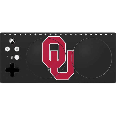 University of Oklahoma Sooners Black Xbox Adaptive Controller Skin