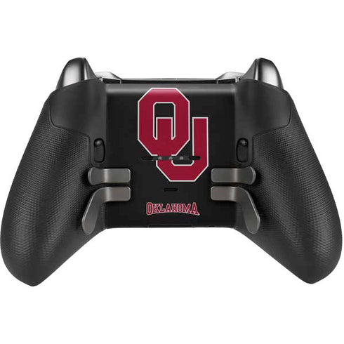 University of Oklahoma Sooners Black Xbox Elite Wireless Controller Series 2 Skin