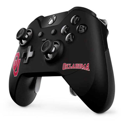 University of Oklahoma Sooners Black Xbox One Elite Controller Skin