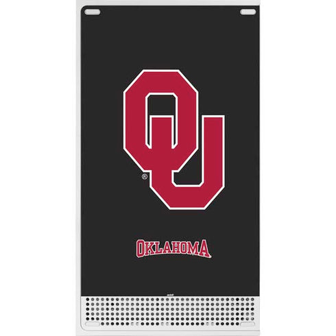 University of Oklahoma Sooners Black Xbox Series S Bundle Skin